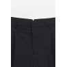 AMI NOIR WIDE BERMUDA SHORTS